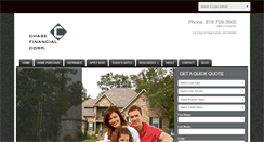 Desktop Screenshot of chasefinancial.com